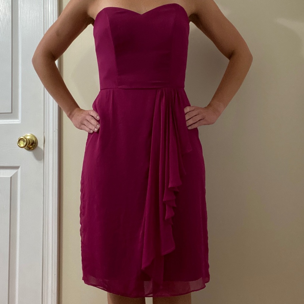 NWT - After Six formal lux chiffon dress (size 8)
